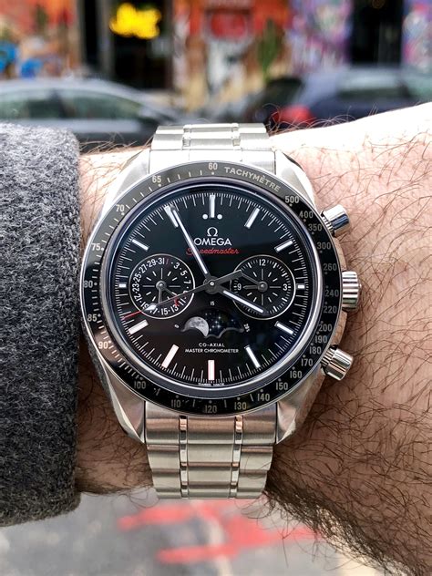 omega speedmaster moonphase setting|omega speedmaster moonphase for sale.